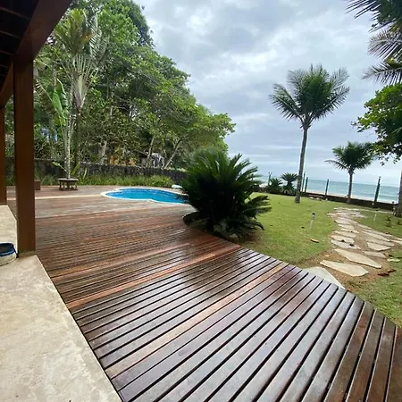 Pe Na Areia Praia Das Toninhas Villa Ubatuba Exterior photo